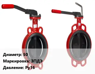 Затвор 50 ЗПДЭ Ру16